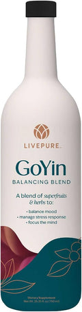 Pure GoYin - Bienestar Integral con Sabiduría Ancestral - Fusión de Medicina Tradicional China y Nutrición Moderna - 750 ml