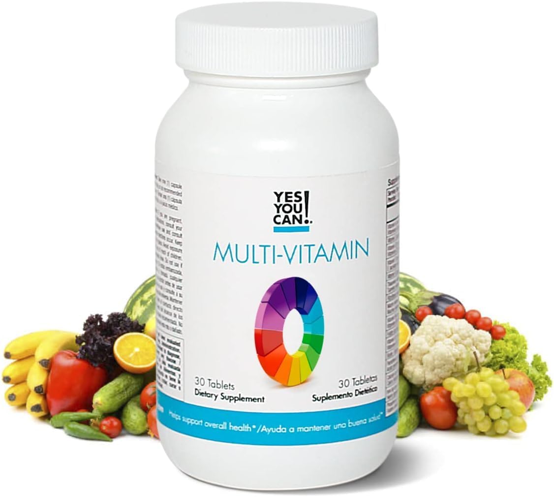Yes You Can! Multivitamínico Diario para Hombres y Mujeres - 30 Comprimidos