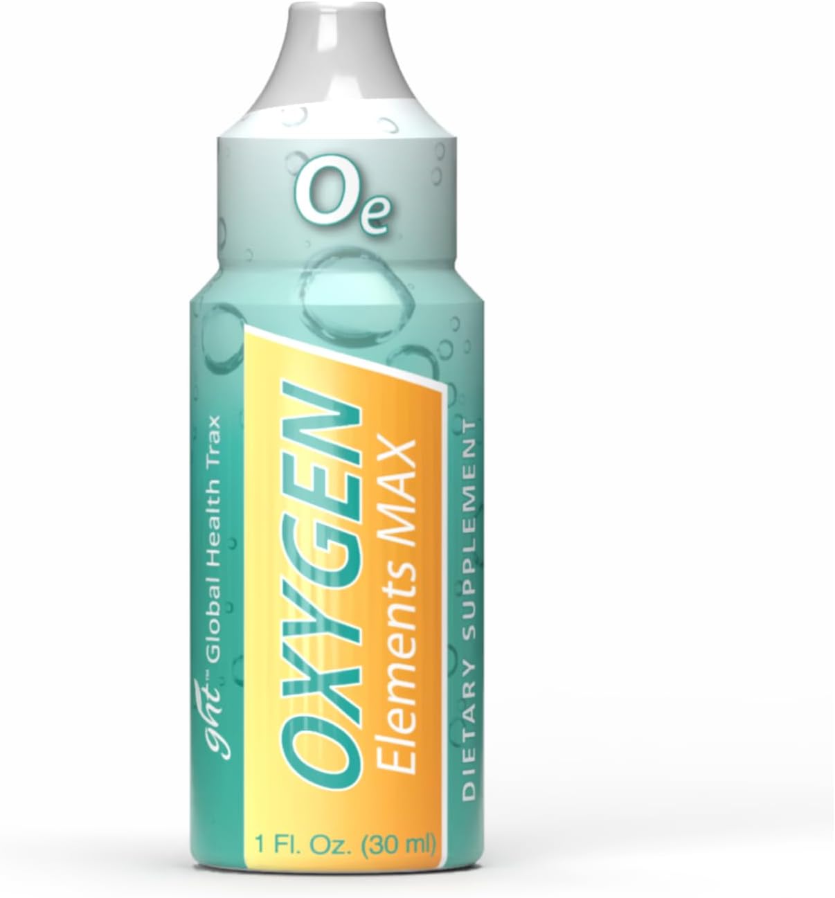 GHT Oxygen Elements Max – Gotas de Oxígeno Líquido, 29.6 ml