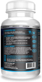 ACTIF Multivitamínico para Hombres 70+ con 30 Factores Avanzados, 90 Cápsulas