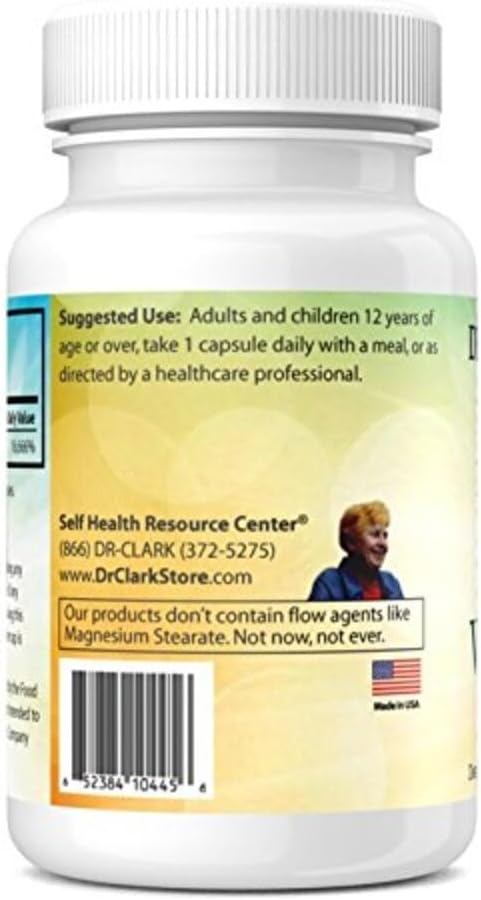 Suplemento de Vitamina B12 de Dr. Clark, 1 mg, 50 Cápsulas de Gelatina
