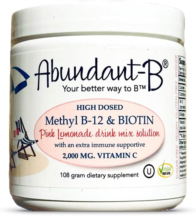 Sufficient-C Abundant-B: Metil B-12 y Biotina en Limonada Rosa
