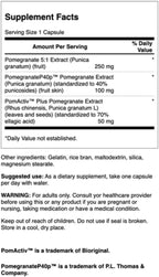 Swanson HERB Pomegranate Complex, 60 cápsulas
