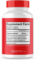 Glyco Boost – Suplemento de Ingredientes Naturales (300 Cápsulas, 5 Paquete)