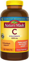 Nature Made Extra Strength Vitamina C 1000 mg, 365 comprimidos