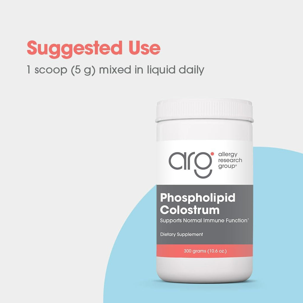 ARG Phospholipid Colostrum en Polvo - Suplemento de Calostro Bovino - 300 g
