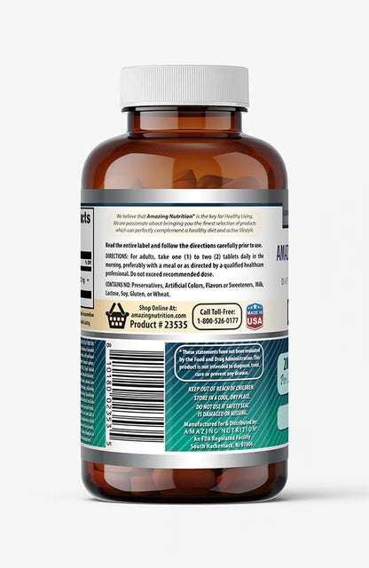 Amazing Formulas DHEA 200 mg - 120 – Sin gluten – Image 4