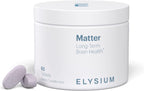 ELYSIUM Matter - Suplemento Cerebral con Omega 3 y DHA - 30 Dosis
