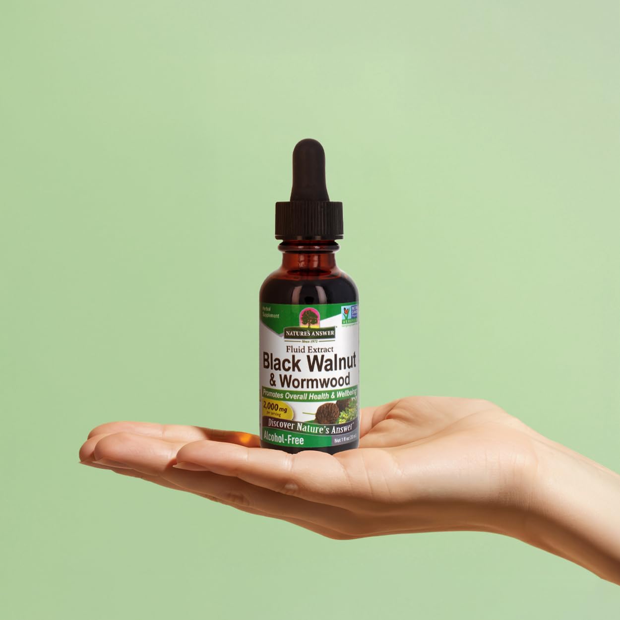 Nature's Answer Black Walnut and Wormwood (Value Pack de 3)