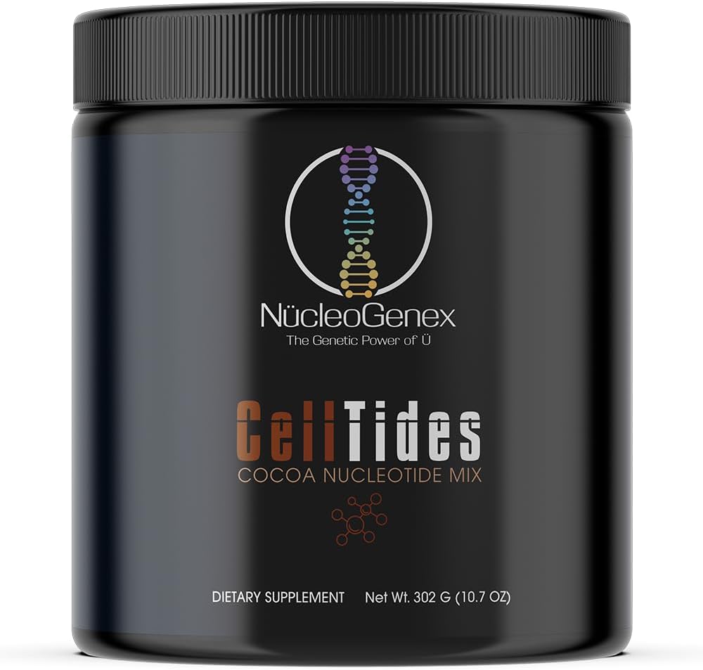 CellTides Cocoa Flavor - Complemento Alimenticio a Base de Nucleótidos - 302g