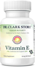 Dr Clark Store Delta Gold Tocotrienol Vitamina E – 90mg, 60 Cápsulas Blandas, Potente Antioxidante