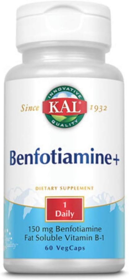 KAL Benfotiamina 150 mg, 60 Comprimidos