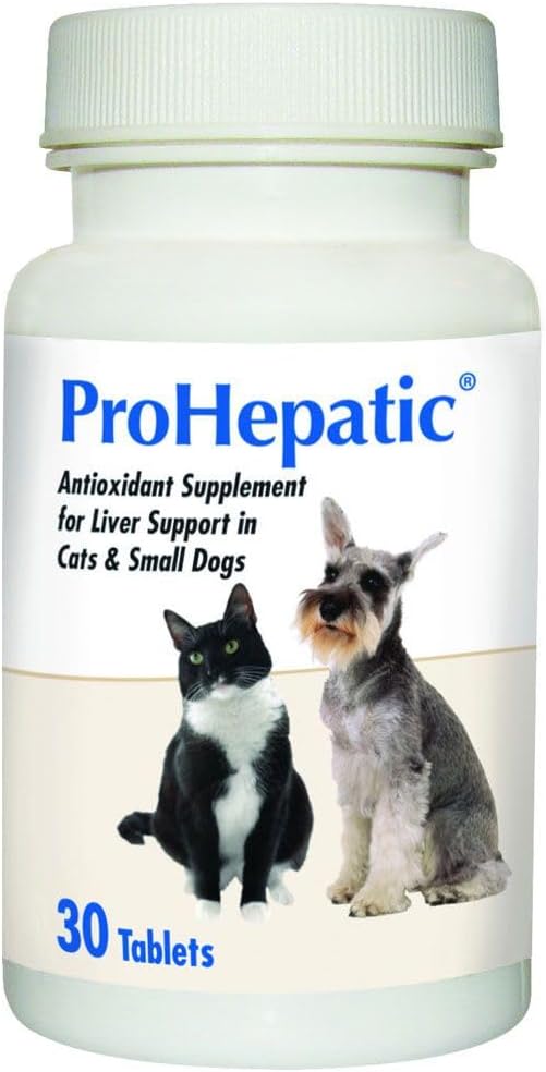 Prohepatic Liver Support for Cats and Small Dogs (30 tablets) by Animal Health Options