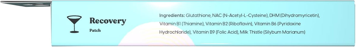 The Patch Brand Parches de Recuperación | Apoyo para la Mañana Siguiente con Vitamina B1, DHM, Glutatión | Imprescindibles – Image 8
