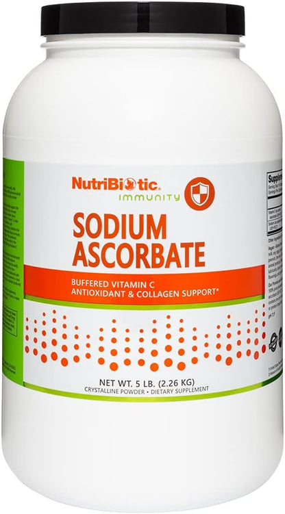 NutriBiotic - Ascorbato Sódico Vitamina C en Polvo, 2.2 Lb (1 kg) – Image 8
