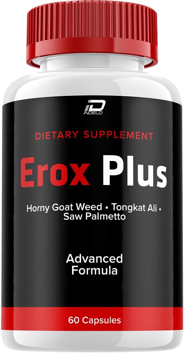 Erox Plus Cápsulas para Hombres - 60 Cápsulas