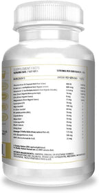 ACTIF Apoyo Máximo para Ovario y Útero con 15 Factores Avanzados y Omega-3 – No Transgénico, Fabricado en EE. UU., 90 Comprimidos