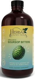 Soursop Bitters Orgánico con Moringa y Aloe Vera - 473 ml