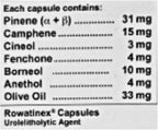 Generic Rowatinex 90 Cápsulas