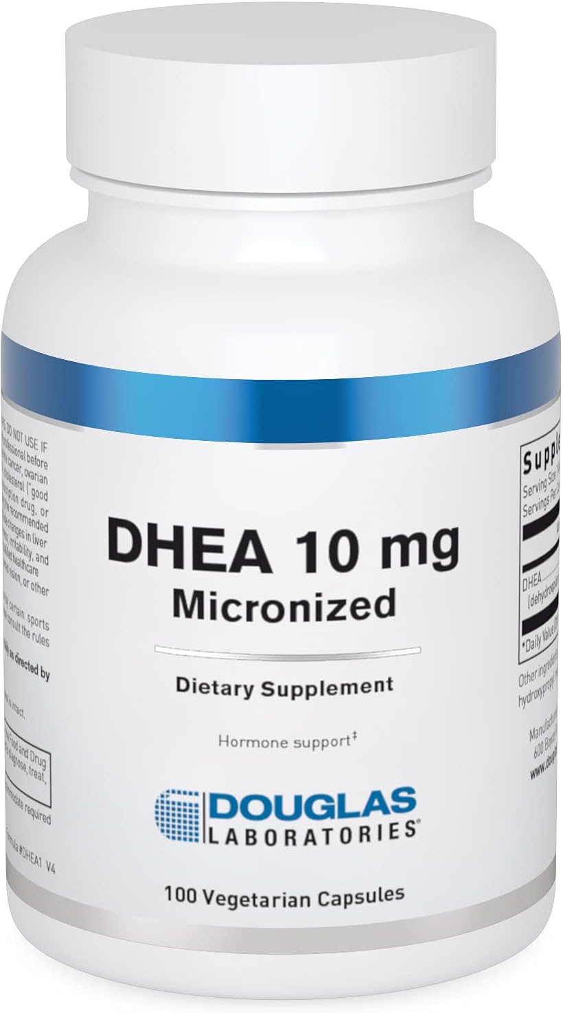 Douglas Laboratories DHEA 10 mg - 100 Cápsulas Vegetarianas