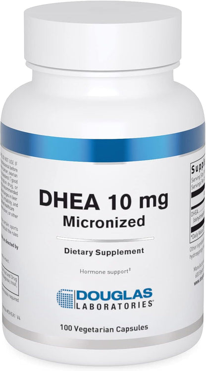 Douglas Laboratories DHEA 10 mg - 100 – Equilibrio hormonal: La DHEA es un precursor de hormonas clave, por lo que – Image 1