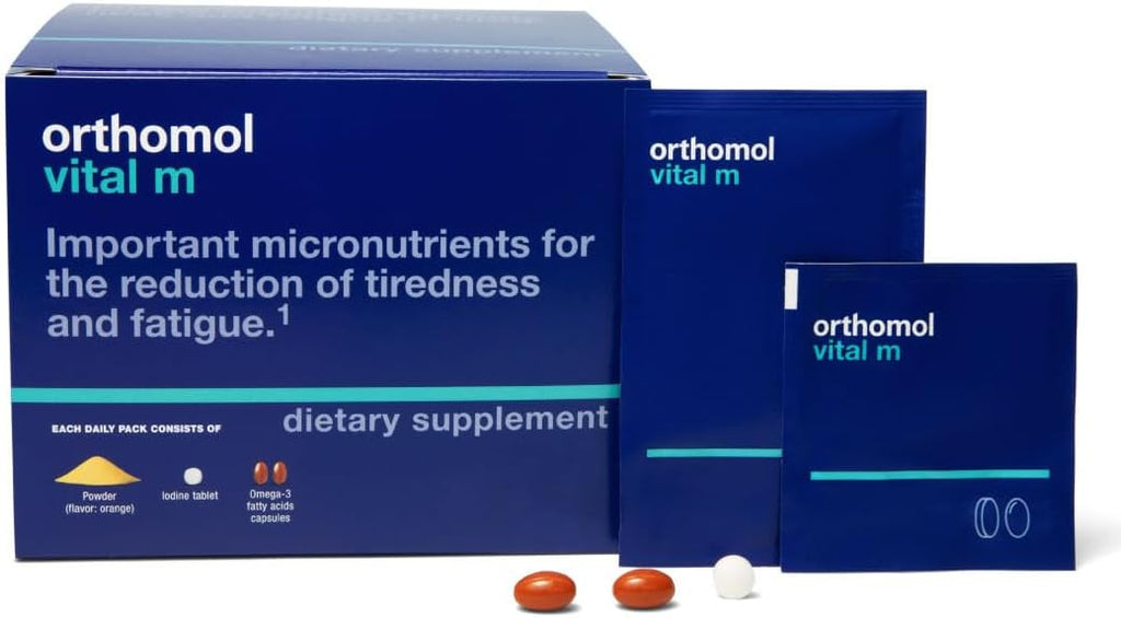 Orthomol Vital M Multivitamínico para Hombres, 30 Sobres