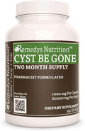 Cyst Be Gone | 1000 mg, 60 Cápsulas Veganas - Suplemento Herbal