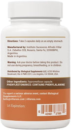 Nootropic Brain Supplement – Péptidos de Cerebro Bovino para Enfoque, Memoria y Claridad Mental – Apoyo Cognitivo Ancestral – Pasto Argentino, Non-GMO – 60 Cápsulas