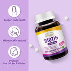LOVITA Biotina 11000mcg - 384 Comprimidos Veganos de Disolución Rápida