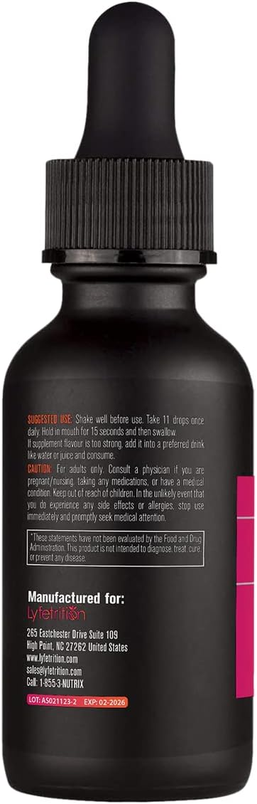 Lyfetrition S-Acetil L-Glutatión 98mg, 118 ml Líquido, 220 Dosis