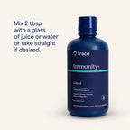 Trace Minerals Liquid Immunity+ con Saúco, Zinc, Vitaminas C y D – 887 ml