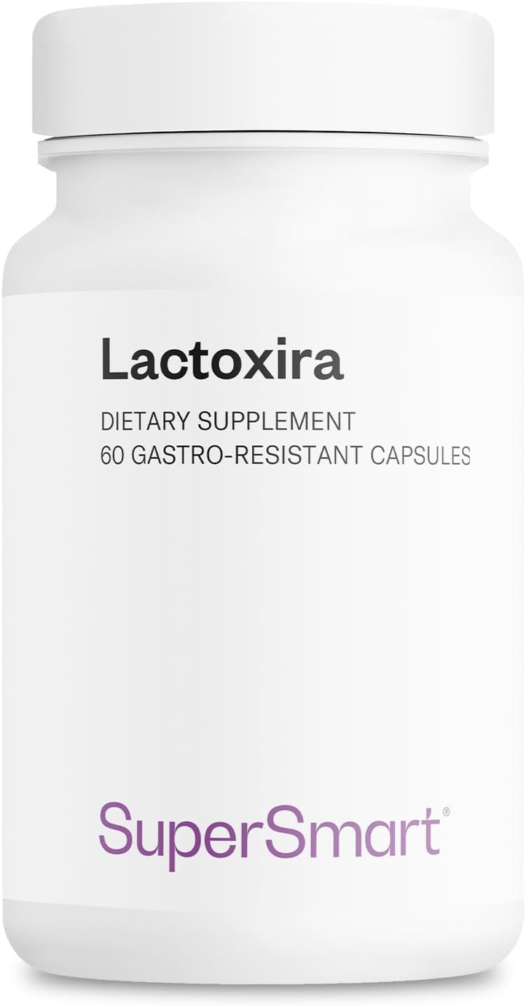 Supersmart Lactoxira Probiótico 8 en 1 Alta Potencia - 60 Cápsulas de Liberación Retardada