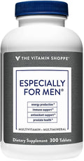 The Vitamin Shoppe Men's Multivitamin - Daily Complex with Essential Vitamins and Minerals, Gluten-Free, 300 Tablets
