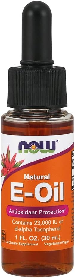 NOW Foods Vitamin E Oil (E-Oil), 1 fl oz