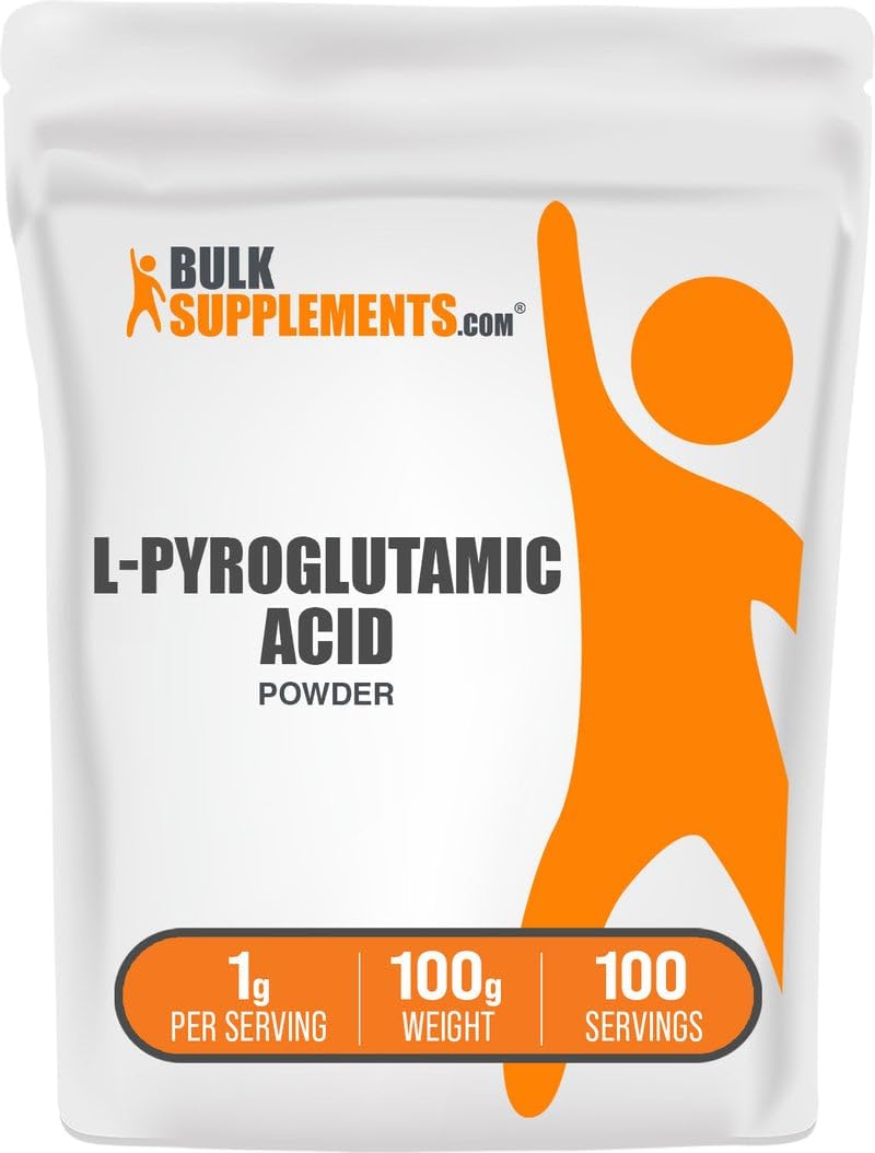 L-Pyroglutamic Acid Powder (100g) - BulkSupplements