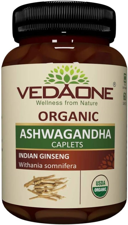 VEDAONE Ashwagandha Orgánica en Cápsulas - – Forma de presentación: Las cápsulas son cómodas y fáciles de – Image 2