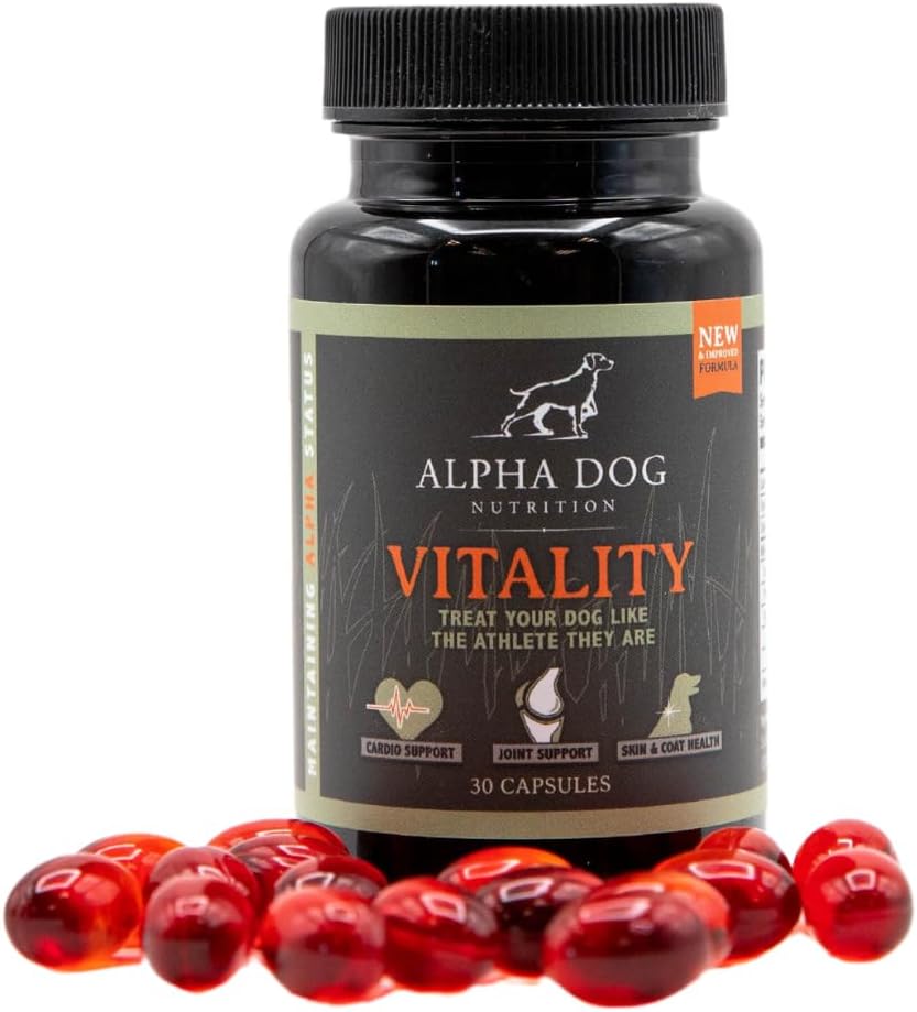 Aceite de Krill para Perros - Vitality by Alpha Dog Nutrition
