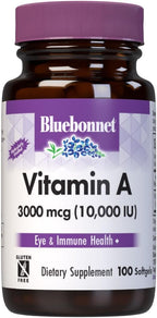 Bluebonnet Nutrition Vitamina A 10.000 UI - 100 Softgels
