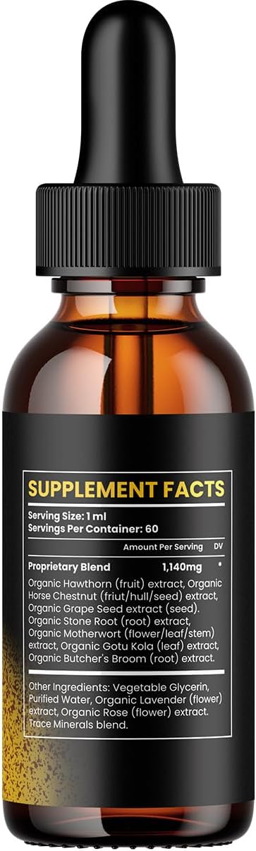 Enki Elixir Drops Fórmula Saludable – Gotas Líquidas Naturales Extra Fuerza (5 Paquete – Suministro para 5 Meses)