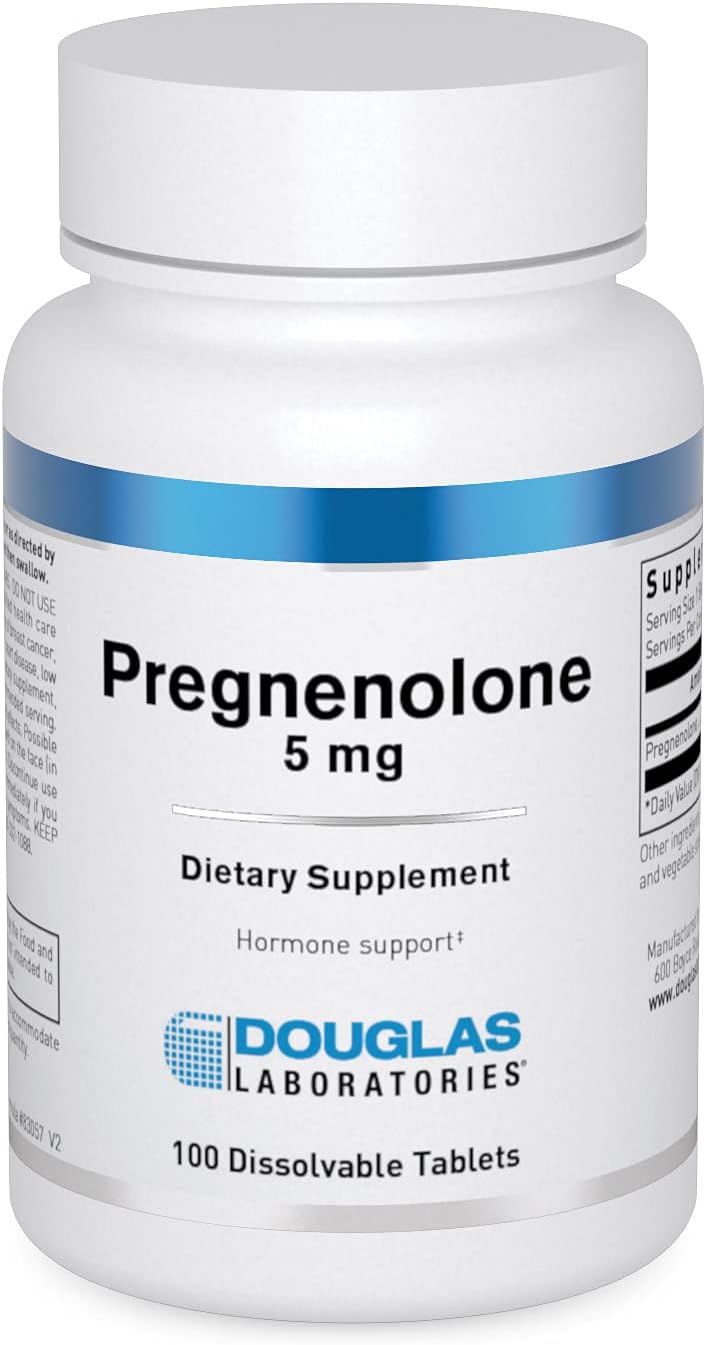 Pregnenolona 5 mg - 100 Comprimidos - Douglas Laboratories