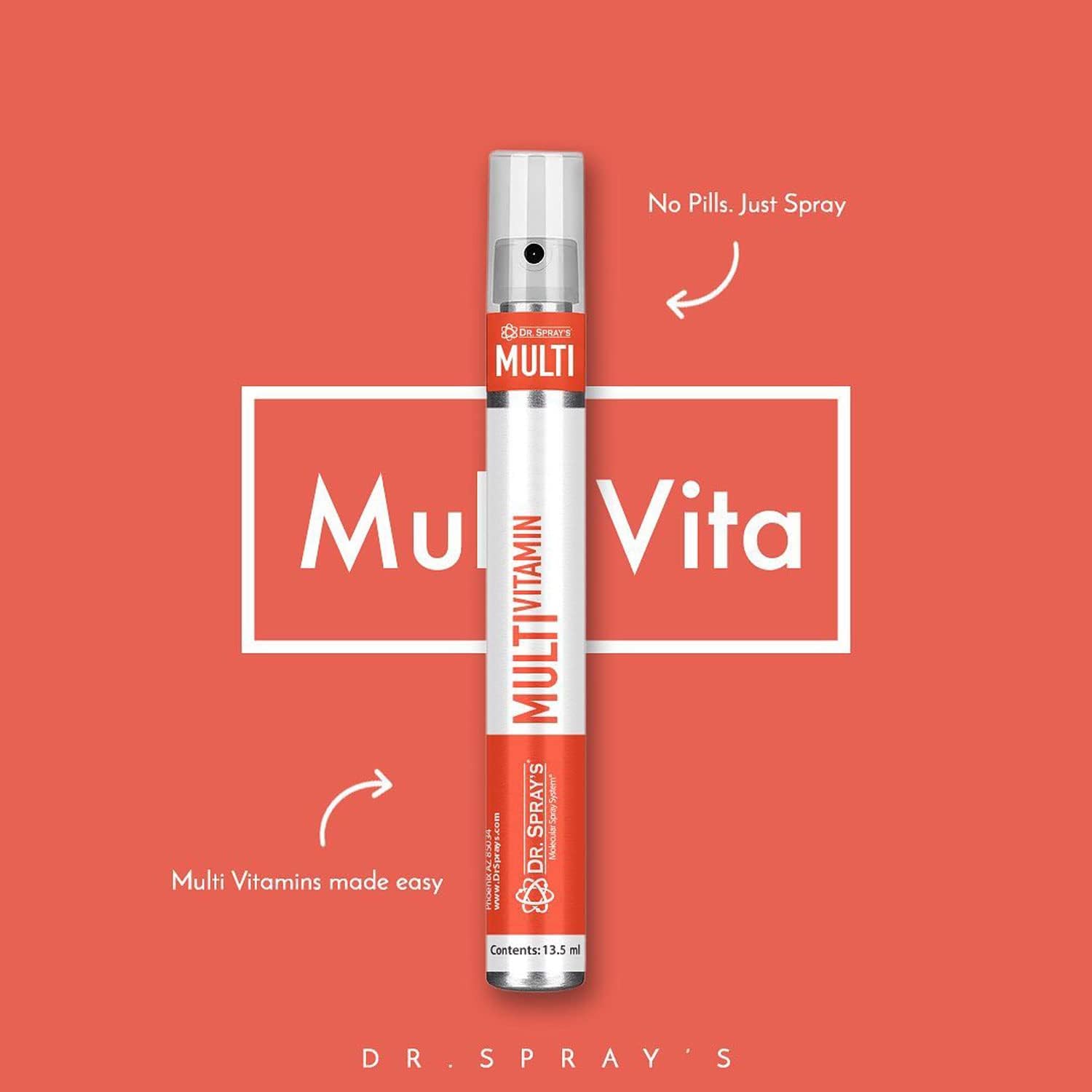 Dr. Spray's Multi-Vitamin Spray - 30 Días - para Hombres y Mujeres