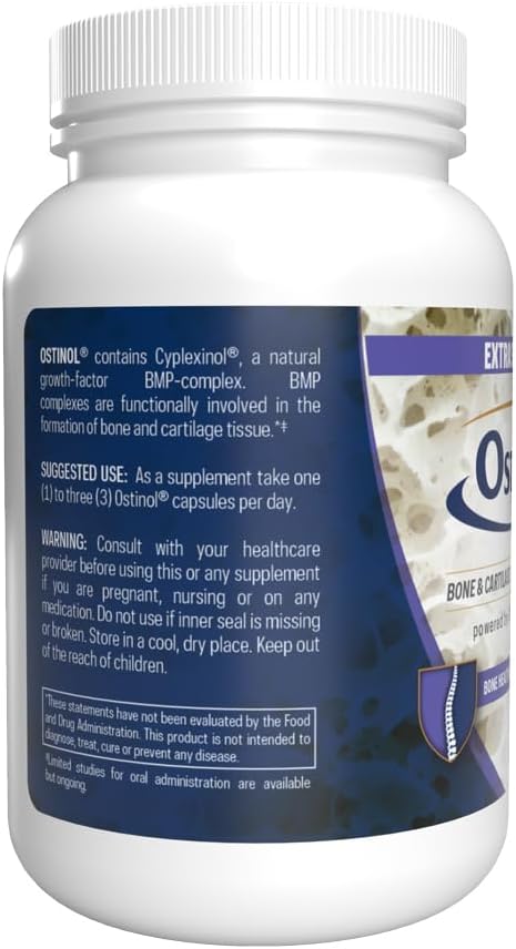 Ostinol 350 - Complejo proteico bioactivo para huesos y articulaciones - 30 cápsulas