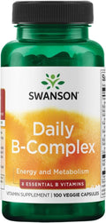 Swanson Daily B-Complex 100 Cápsulas Vegetales