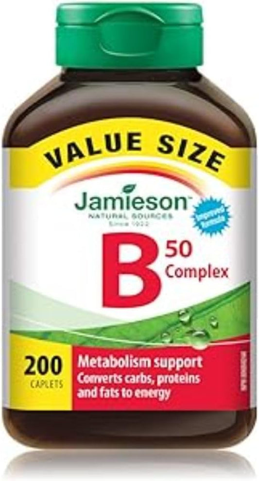 Jamieson B50 Complex, 200 comprimidos