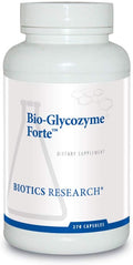 Biotics Research Bio Glycozyme Forte Multivitamínico para Apoyo Glucolítico, Vanadio, Zinc, Cromo, Manganeso, Inositol, Catalasa, Metabolismo Saludable y Homocisteína 270 Cápsulas