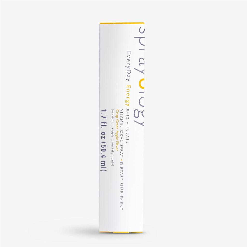 Sprayology EveryDay Energy – Spray Oral de Vitamina B12 y Folato – 50 ml (1.7 fl oz)