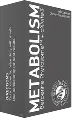 Silver Fern Brand Metabolism Supplement + Berberine Phytosome & aXivite – 60 Cápsulas