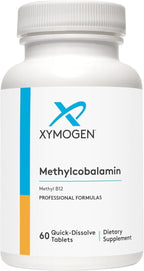 XYMOGEN Metilcobalamina 5 mg | Vitamina B12 Activa - 60 Comprimidos de Disolución Rápida