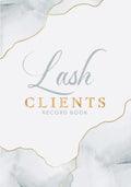 Lash Client Record Book: Diario de Clientes para Artistas de Extensiones de Pestañas