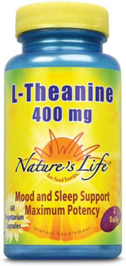Nature's Life L-Theanine | 60 Cápsulas